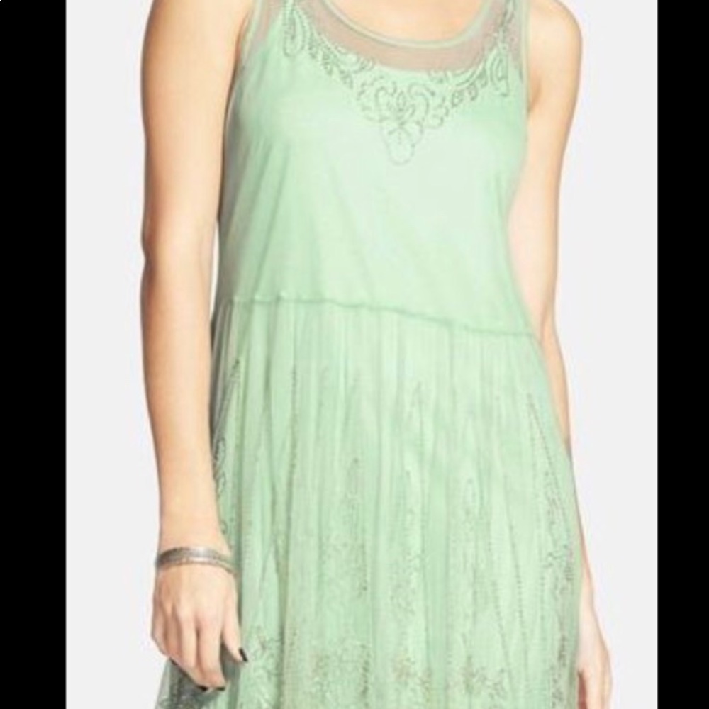 Beaded shift dress
